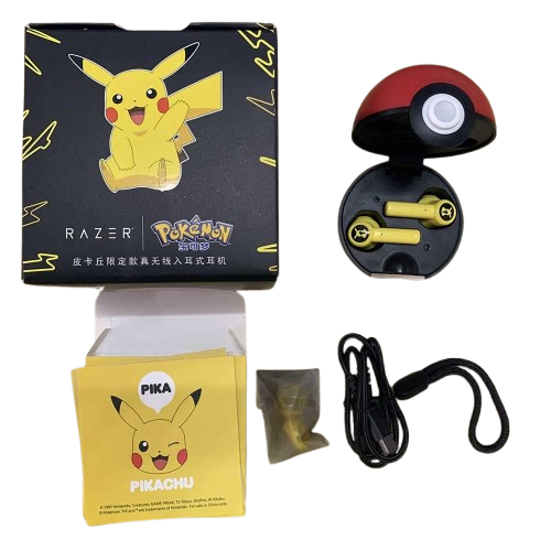 Audífonos Bluetooth "Razer" x "Pikachu"