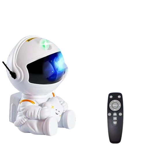 Proyector de galaxias y estrellas Tipo "Astronauta" Color Blanco