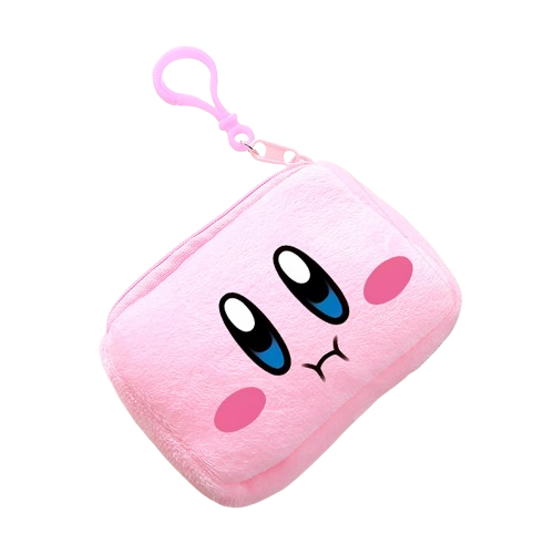 Llavero tipo monedero "Kirby Felpa"