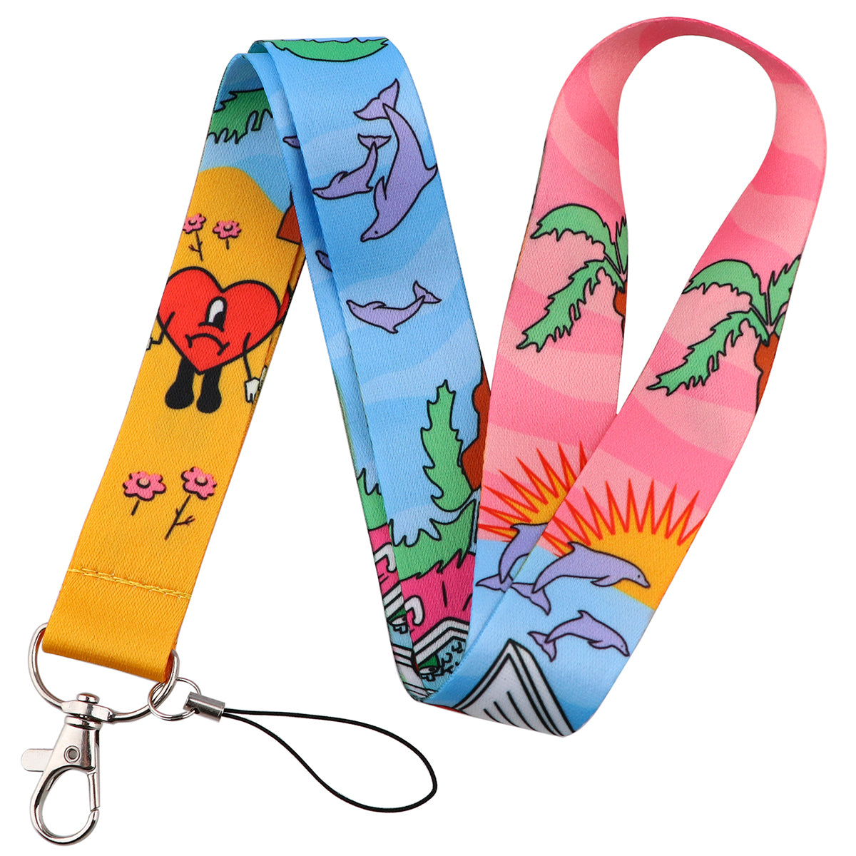 Lanyard Bad Bunny – Un Verano Sin Ti (con porta gafete)