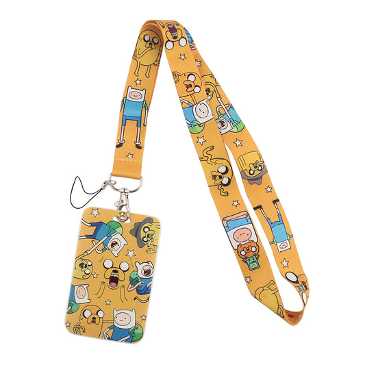 Lanyard Hora de Aventura con porta gafete