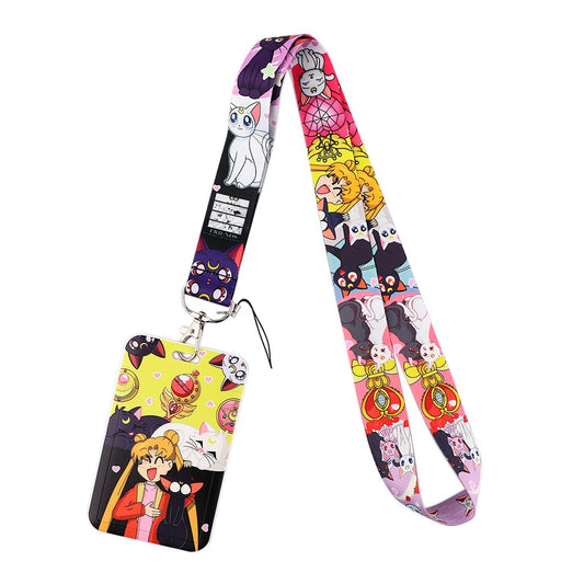 Lanyard Sailor Moon con portagafete