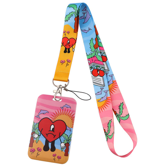 Lanyard Bad Bunny – Un Verano Sin Ti (con porta gafete)